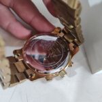 Relógio Feminino Michael Kors Mk8315 Gold Turquoise Luxo - Imagem 4