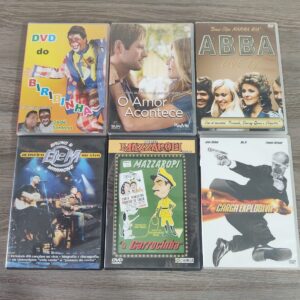 Lote de 6 DVDs + um Brinde