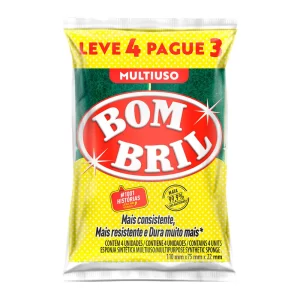 Espoja Bombril M Uso LV4 PG3 1X1