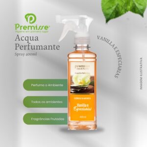 Acqua Eco Perfumante Vanilla e Especiarias 400ml - Premisse