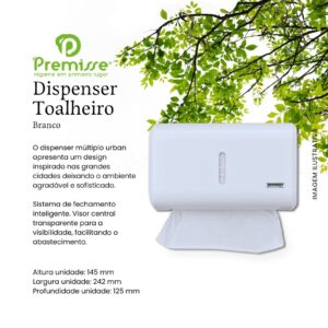 Dispenser Toalheiro - Premisse
