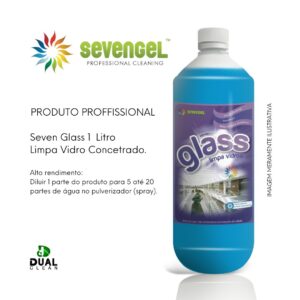 Glass Limpa Vidros Concentrado 1 Litro - Sevengel