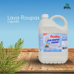 Lava Roupas Líquido 5 Litros - Classlimp