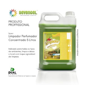 Limpador Perfumador Concentrado 5 Litros - Sevengel