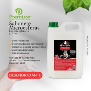 Sabonete Desengrax com Microesferas 5 Litros (Linha Profissional) - Premisse