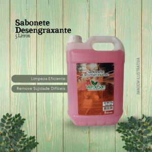 Sabonete Desengraxante Biodegradável 5 Litros - VerdeSan