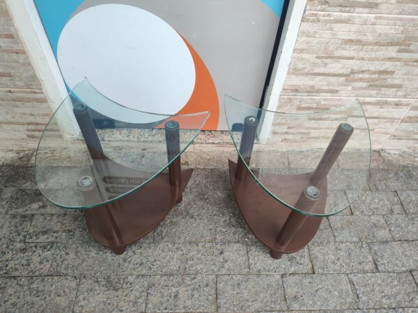 Mesa Escritório Casa Decorativa - Vidro - Excelente Qualidade - 2 Mesas - Imagem 4