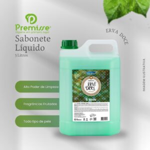 Sabonete Líquido 5 Líquido Erva Doce - Premisse