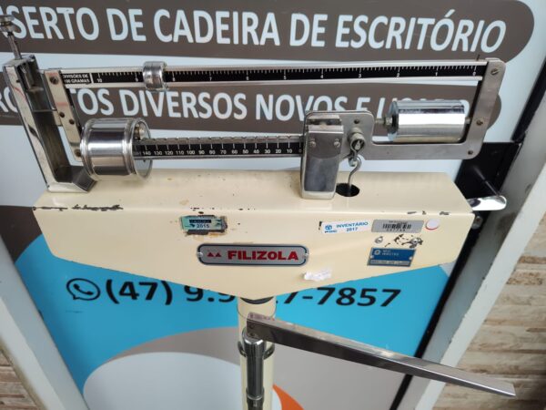 Balança Antropométrica Filizola Modelo 31 Mecânica 150kg - Imagem 3