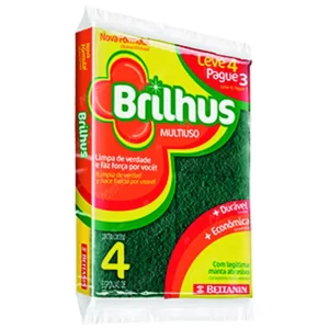 ESPONJA BRILHUS MULT L4 P3 UN