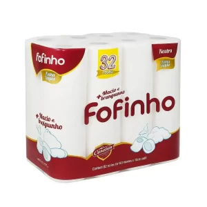 PAPEL HIG.FOFINHO F.DUPLA COMP.NEUTRO 32 ROLOS 30MTS