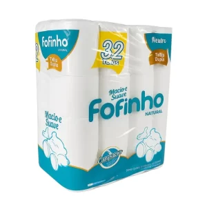 PAPEL HIG.FOFINHO F. DUPLA NATURAL COMP.NEUTRO 32 RL
