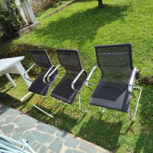 Cadeira de Fixa Cromada - Valor unitário