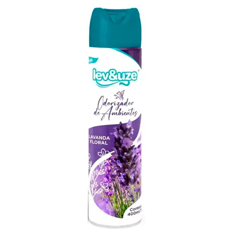 DESODORIZADOR LEVEUZE 400ML LAVANDA/FLORAL