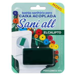 PEDRA SANITÁRIA CAIXA ACOPLADA SANI-ALL EUCALIPTO 50G
