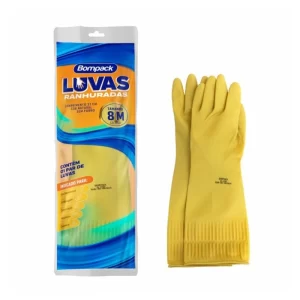 LUVA RANHURADA BOMPACK M(8)