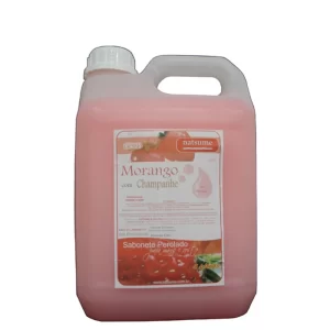SABONTE LÍQUIDO MORANGO E CHAMPAGNE NATSUME - 5L