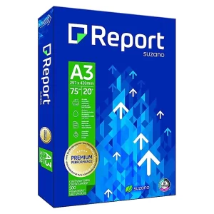 PAPEL A3 BRANCO REPORT 75GR - 500fls 297x420MM