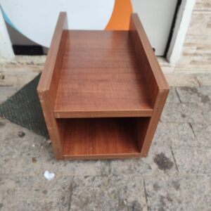 Suporte para CPU - Amadeirado Reforçado - Com Rodinhas - 0,46 cm Com. x  0,30 cm Prof. x 0,34 cm Al