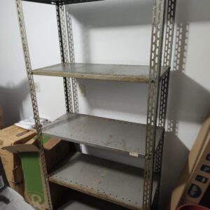 Prateleira de Aço - Com 5 bandejas - Reforçada - 0,43 cm de profundidade
