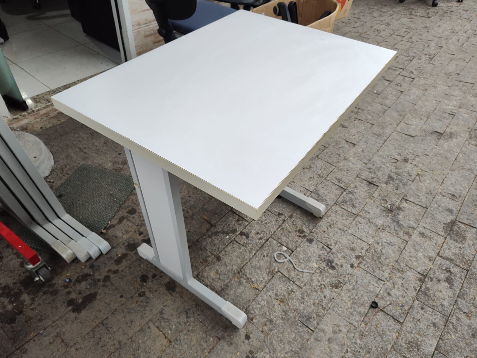 Mesa de Escritório - Cinza - 80x60 - Imagem 2