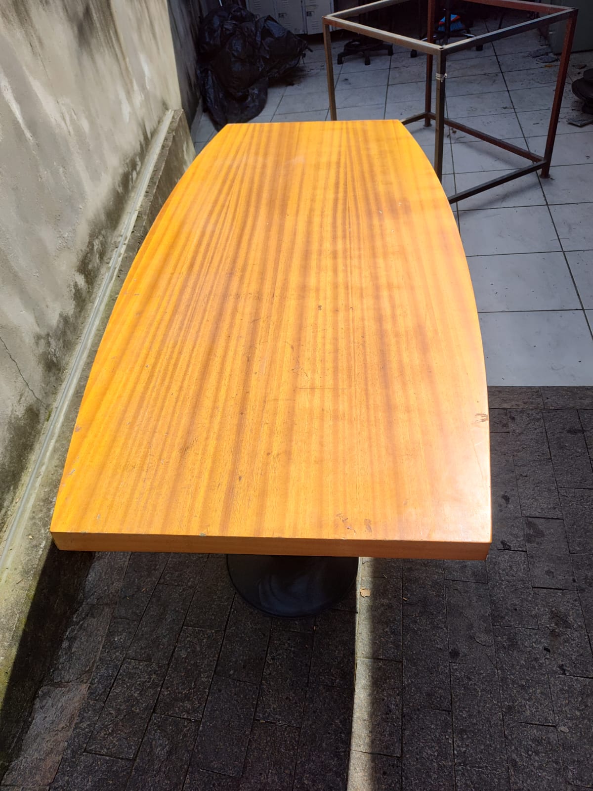 Mesa de Reunião/Jantar - Excelente Qualidade - Pés de Ferro 2.00x0,93 - Imagem 2