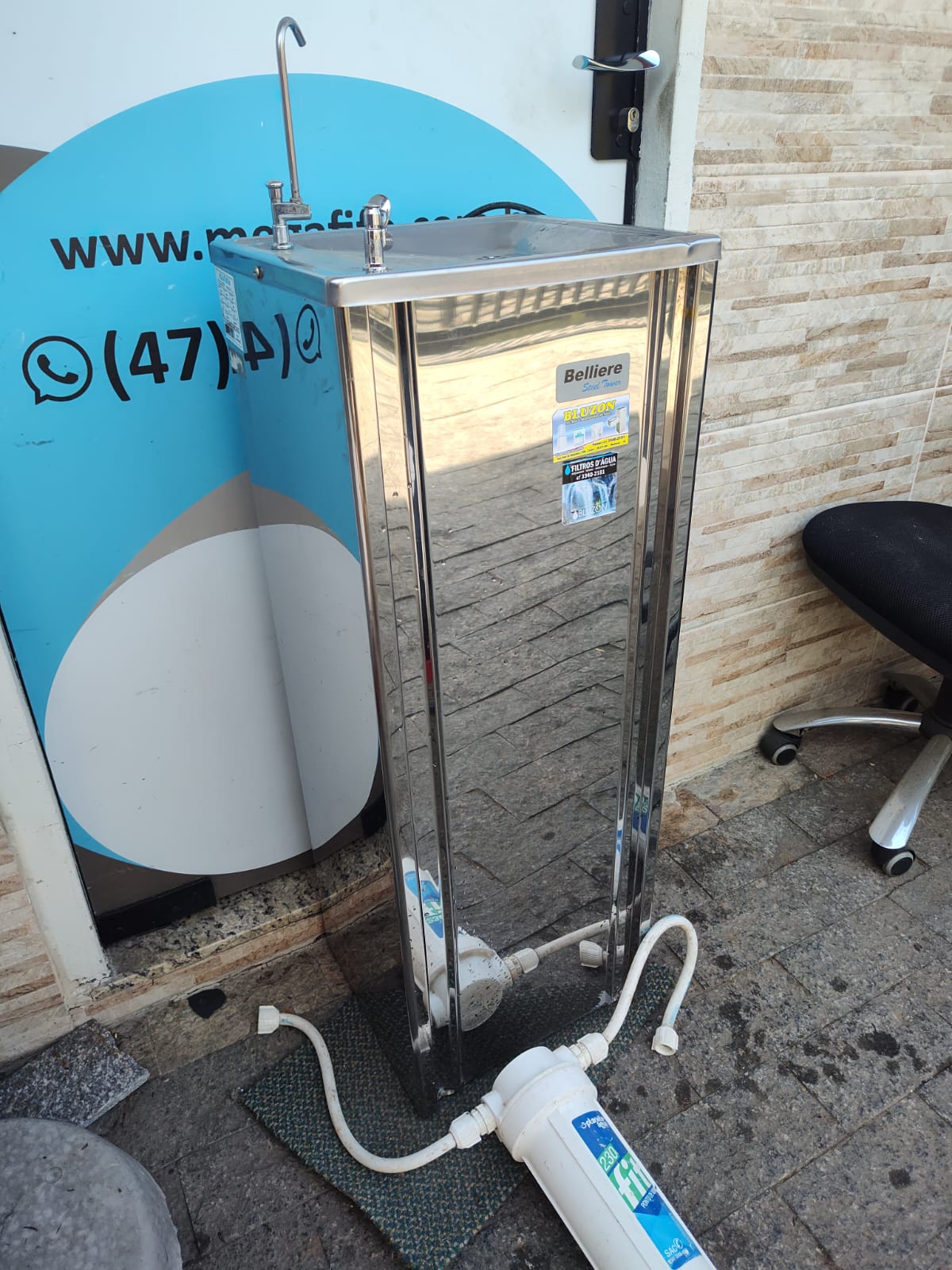 Bebedouro Industrial Inox - Com Purificador - Imagem 2