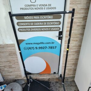 Arara Extremamente Reforçada - Com Rodinhas(1,60 mts Alt. x 0,70 cm comp.)