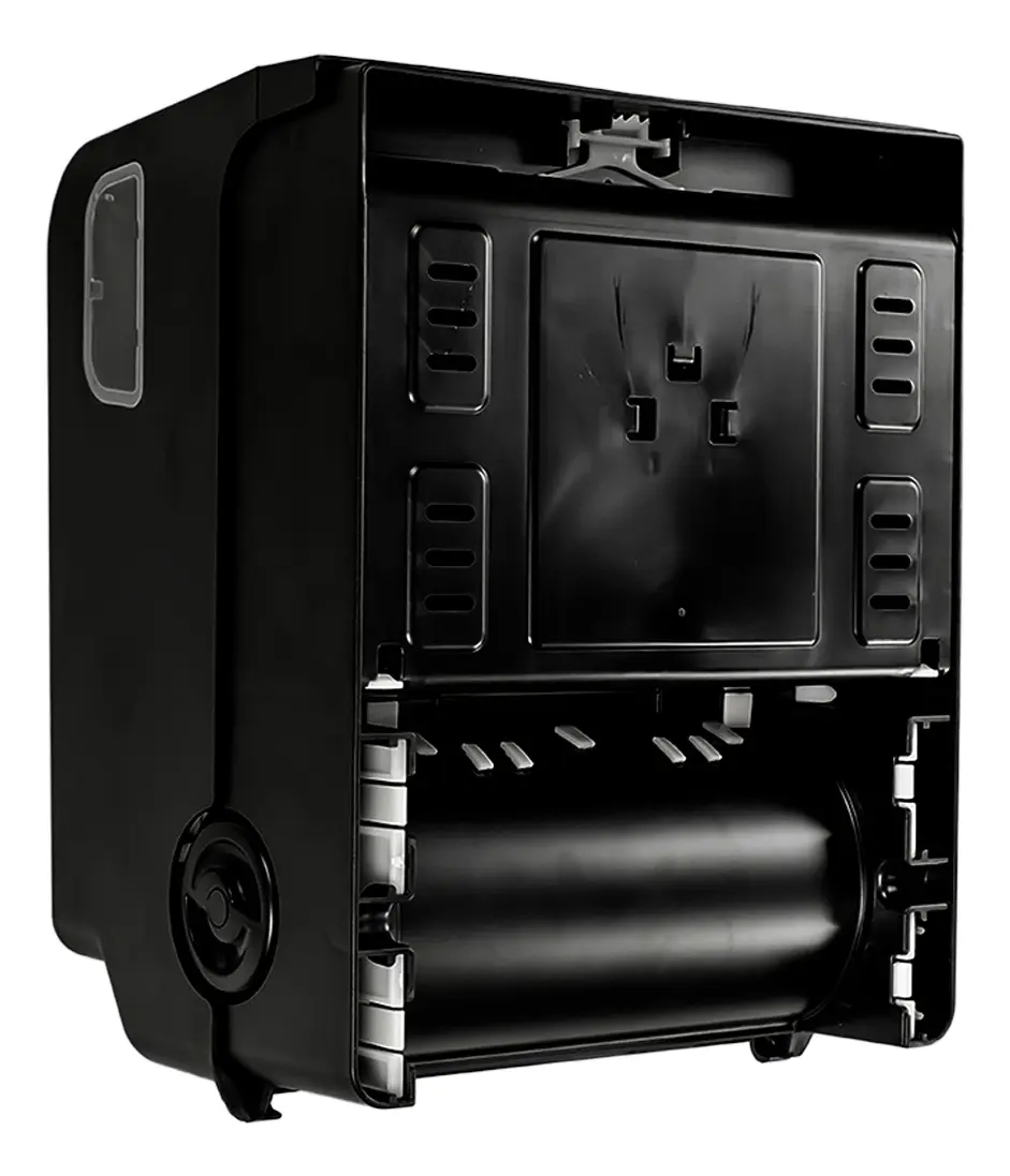 Dispenser Alavanca Para Papel Toalha Bobina Preto - Brave - Imagem 4