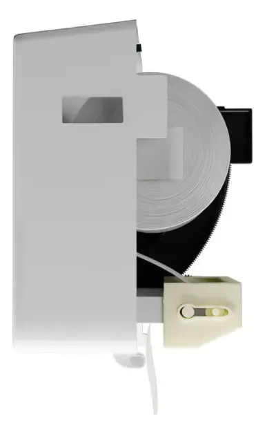 DISPENSER C/ ALAVANCA P/ PAPEL TOALHA BOBINA BRANCO - BRAVE - NOBRE - Imagem 5