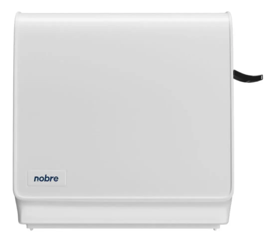 DISPENSER C/ ALAVANCA P/ PAPEL TOALHA BOBINA BRANCO - BRAVE - NOBRE
