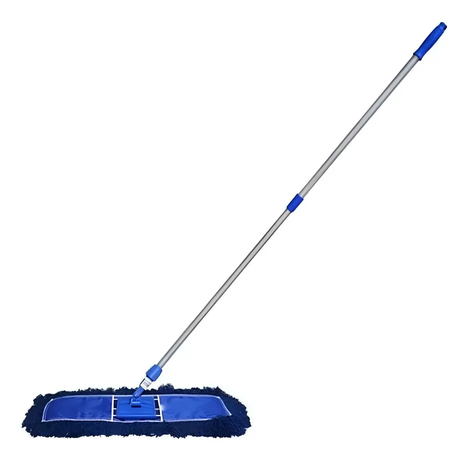CONJUNTO MOP PÓ 40CM ALGODÃO (CABO ALUMÍNIO TELESCÓPICO 1,40m./SUP./REFIL) - Nobre